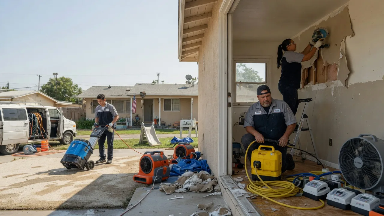Water Damage Restoration in Sand Springs, OK near me